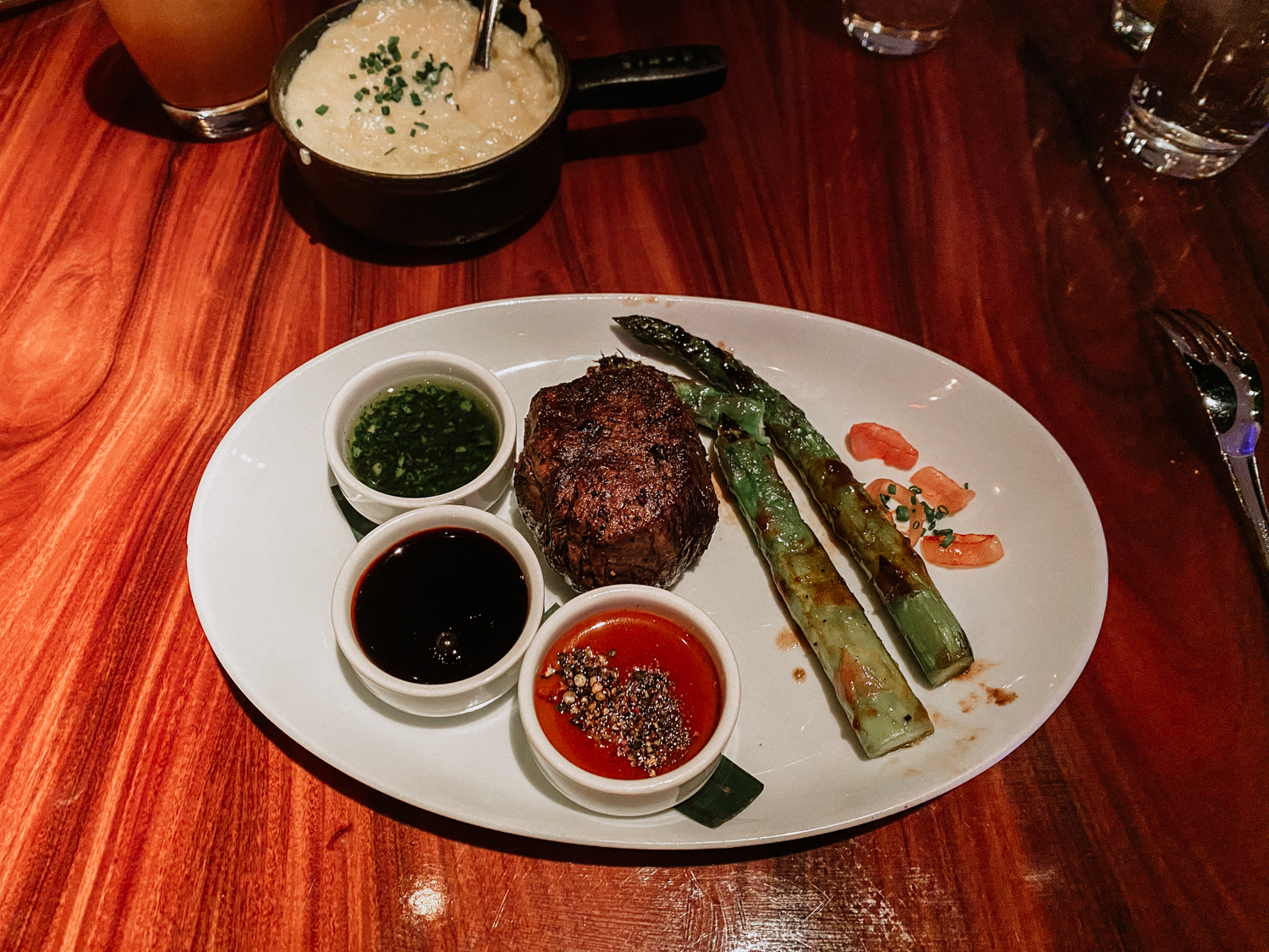 STK Steakhouse Dinner Menu